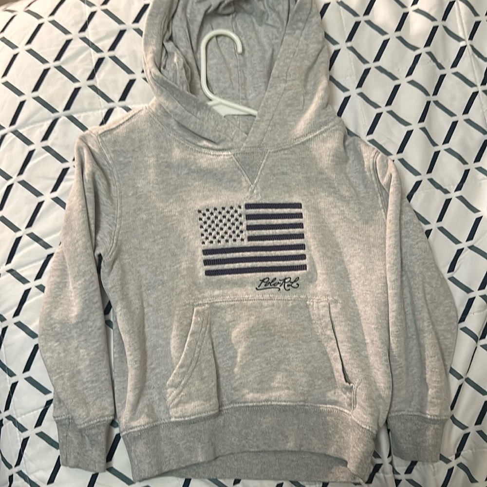 Kids polo sweatshirt